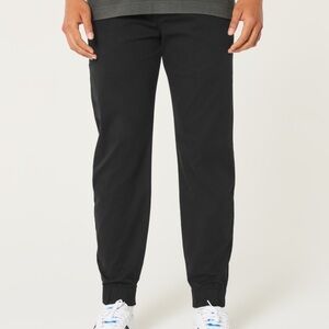Hollister Black Twill Jogger Lot sz XS